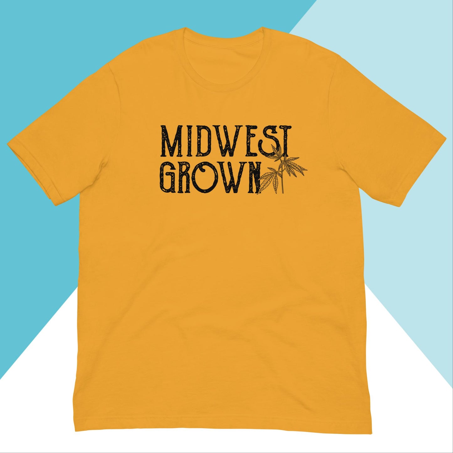 Midwest Grown Marijuana Weed Plant Unisex Shirt North Owl Apparel