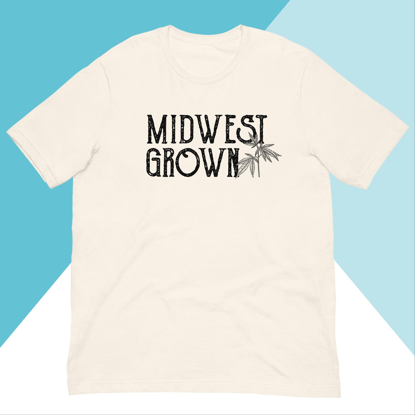 Midwest Grown Marijuana Weed Plant Unisex Shirt North Owl Apparel