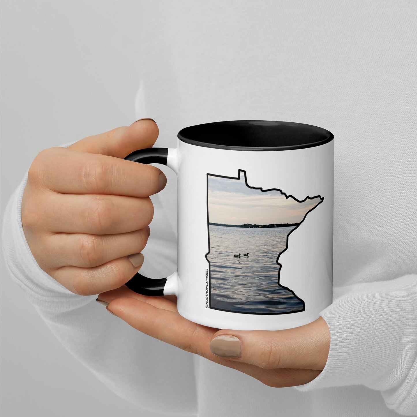 Minnesota Loons on the Lake Coffee Mug North Owl Apparel
