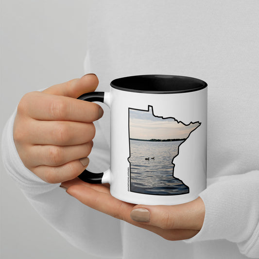 Minnesota Loons on the Lake Coffee Mug North Owl Apparel