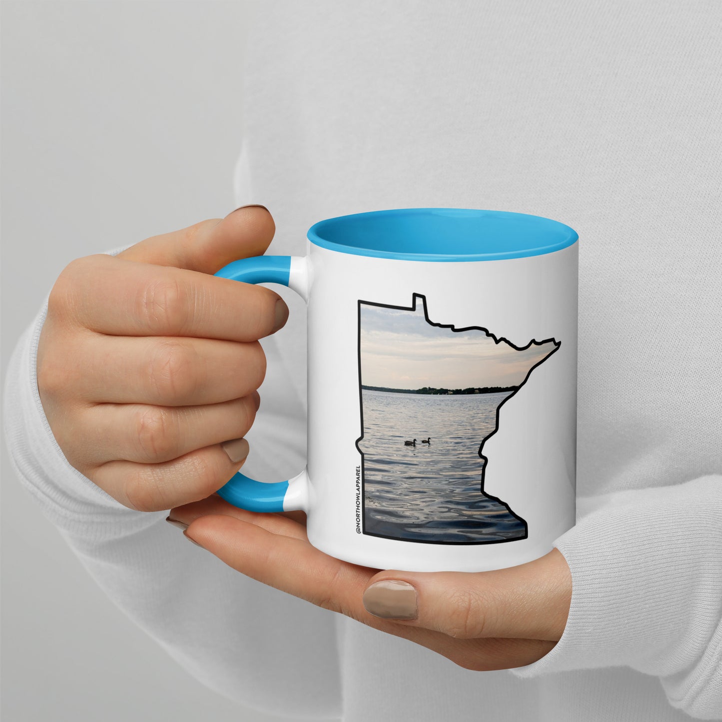 Minnesota Loons on the Lake Coffee Mug North Owl Apparel