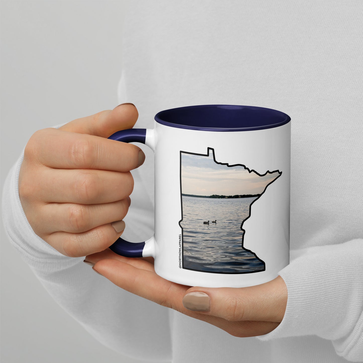 Minnesota Loons on the Lake Coffee Mug North Owl Apparel