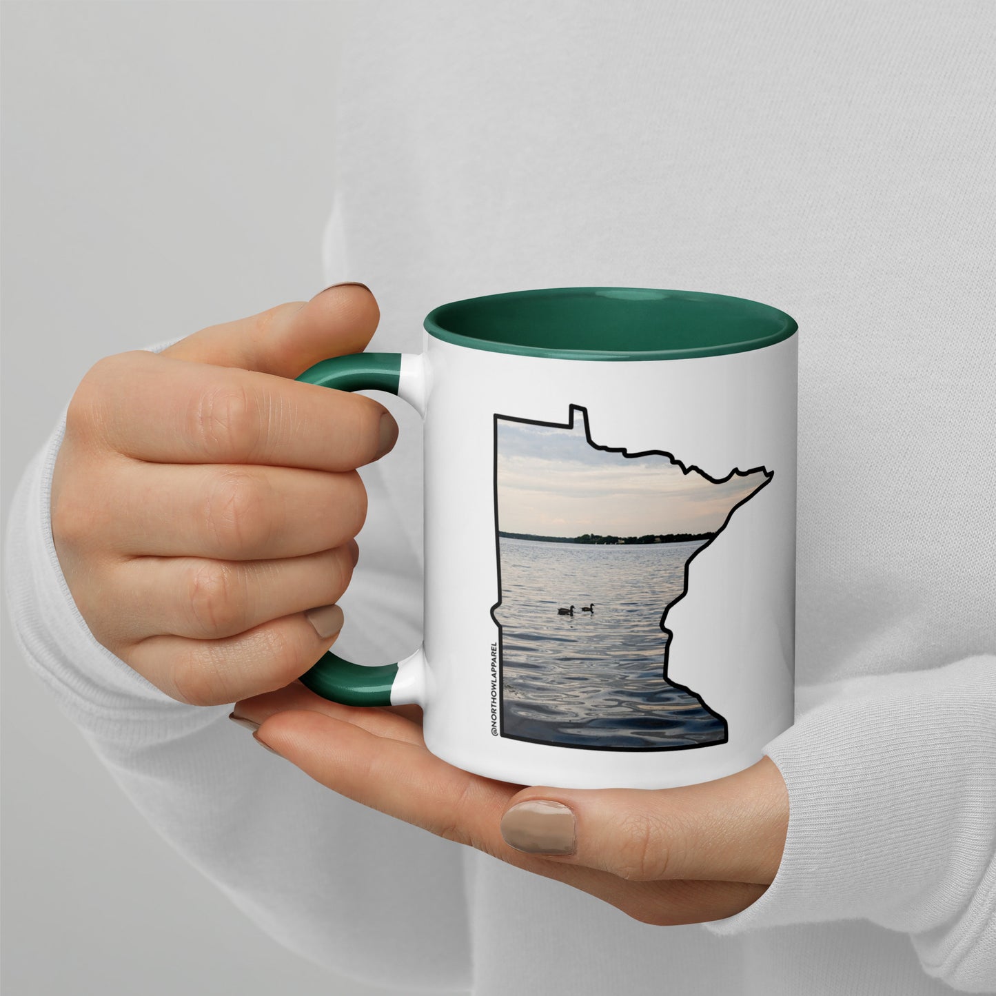 Minnesota Loons on the Lake Coffee Mug North Owl Apparel