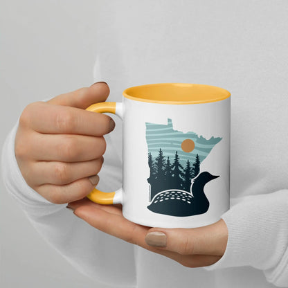 Minnesota Loon State Shape Mug North Owl Apparel