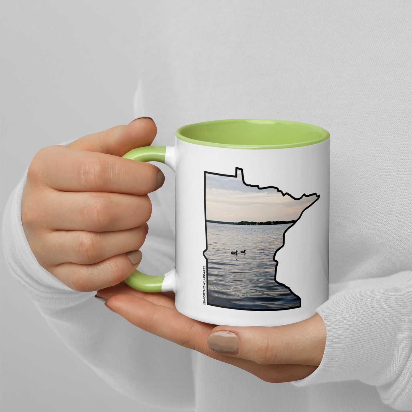 Minnesota Loons on the Lake Coffee Mug North Owl Apparel