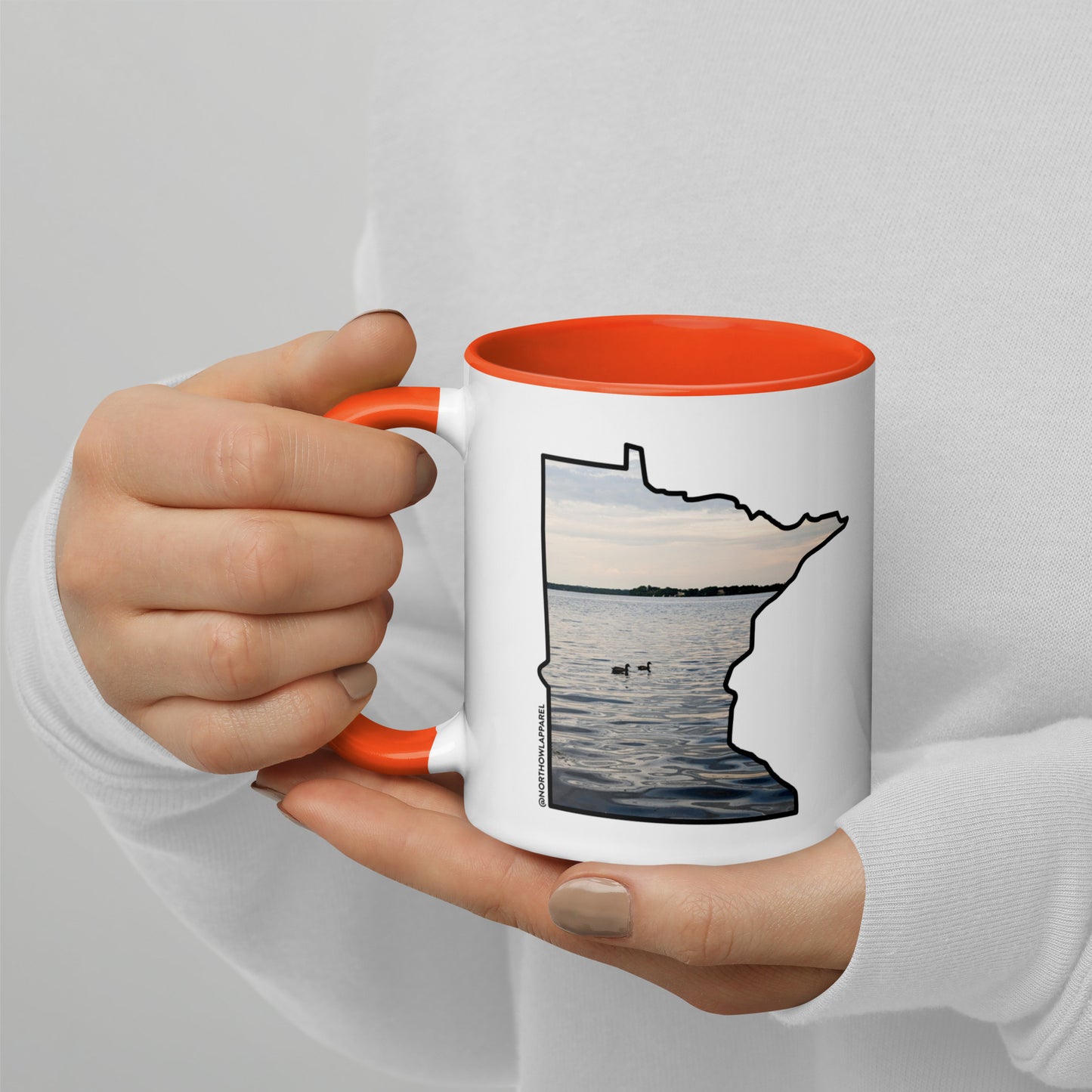 Minnesota Loons on the Lake Coffee Mug North Owl Apparel