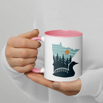 Minnesota Loon State Shape Mug North Owl Apparel