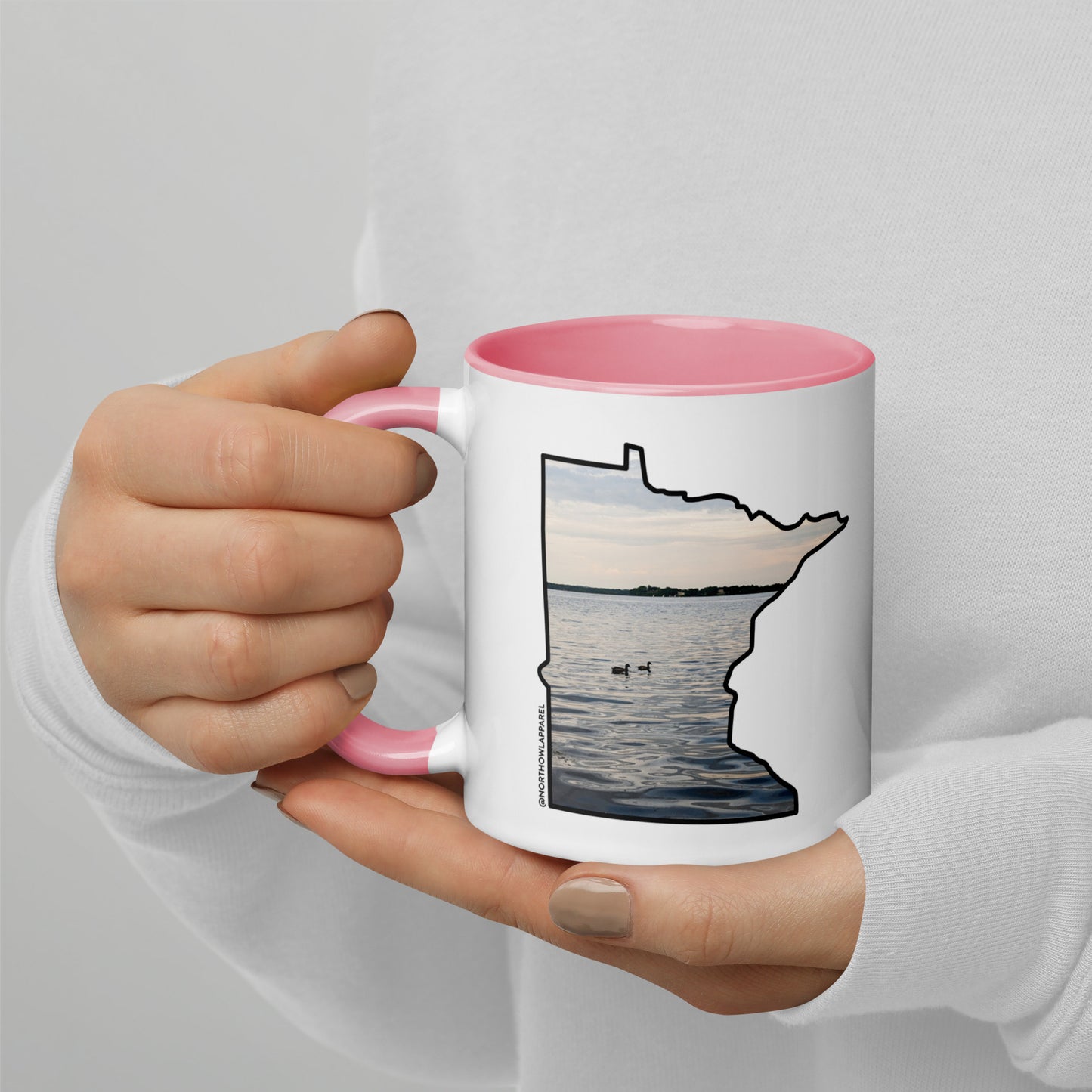 Minnesota Loons on the Lake Coffee Mug North Owl Apparel