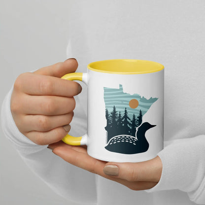 Minnesota Loon State Shape Mug North Owl Apparel