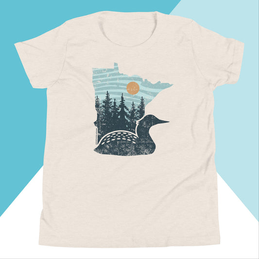 Minnesota Loon Youth Kids Shirt